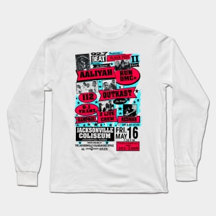 1997 Hip Hop Concert Poster Long Sleeve T-Shirt